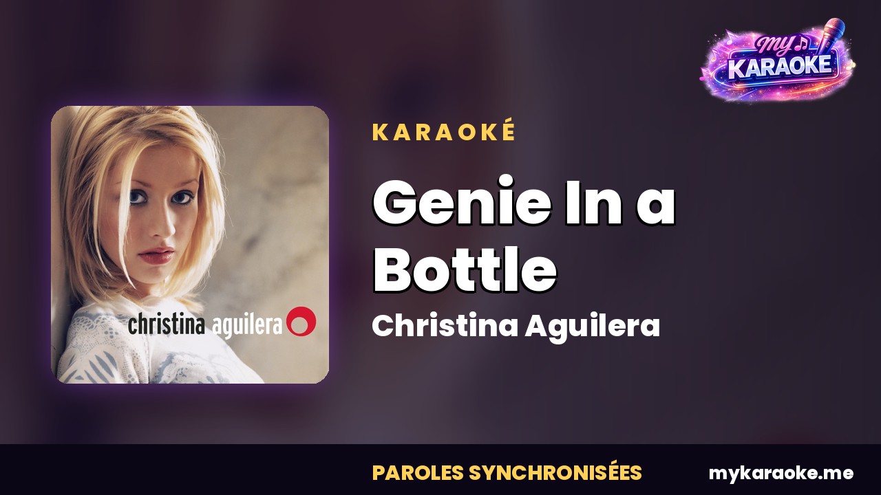 Karaoké Genie In a Bottle