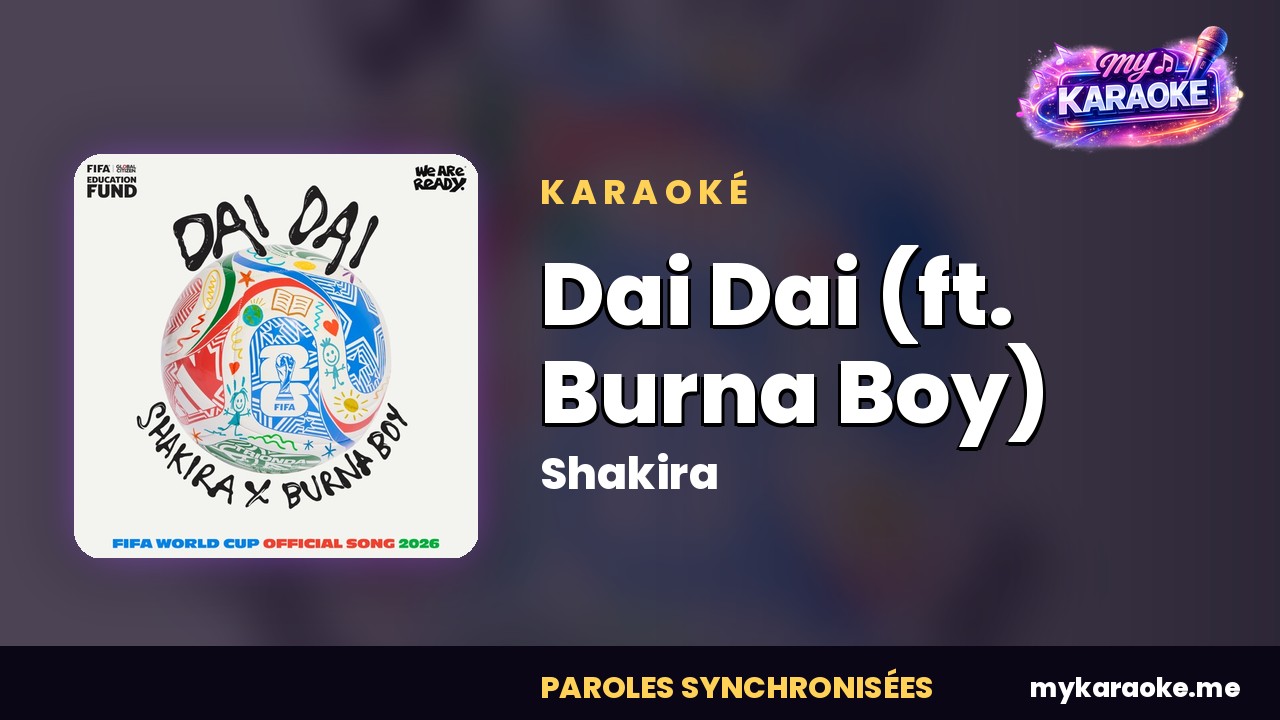 Karaoké Dai Dai (ft. Burna Boy)