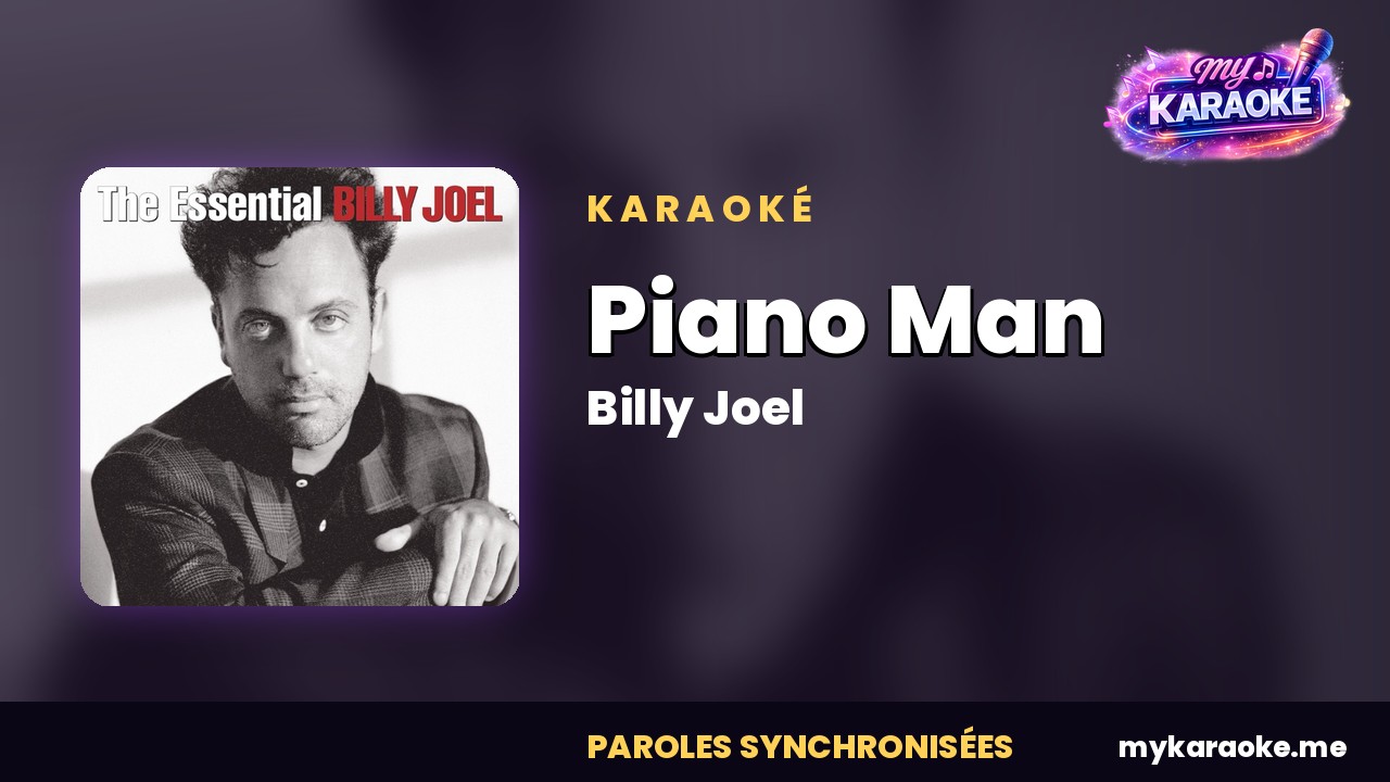 Karaoké Piano Man