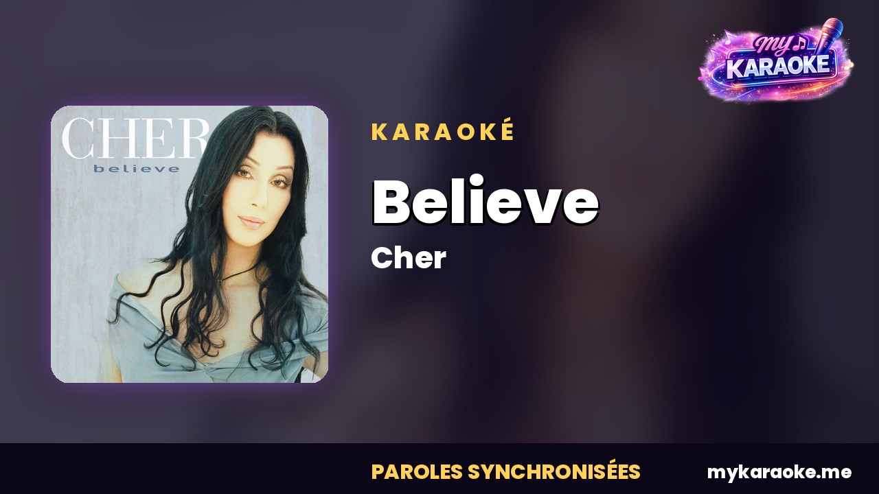 Karaoké Believe