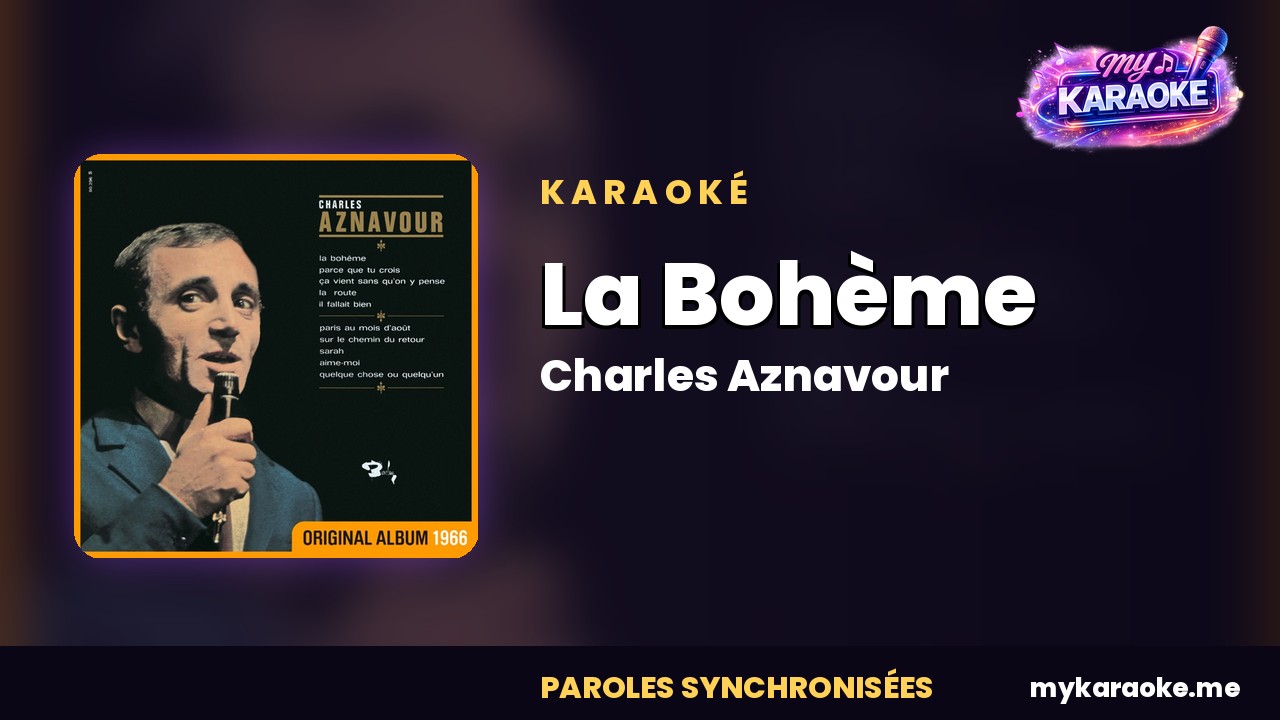 Karaoké La Bohème